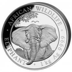 1 kilo SOMALIA ELEPHANT 2021 SHILLINGS 2 000