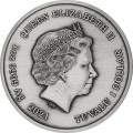 PM 1 oz silver GODS OF OLYMPUS 2020 ZEUS ANTIQUED $1