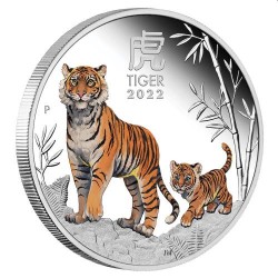 Australian Lunar Series III 2021 Year of the Ox 1oz Silver Proof Coloured Coin