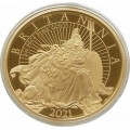 UK 2 oz GOLD THE BRITANNIA PREMIUM RANGE PROOF £200 Box + coa