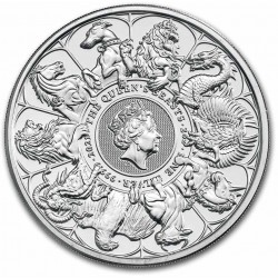 U.K. 2 oz silver QUEEN'S BEAST 2021 COMPLETER £5