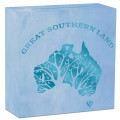 Great Southern Land 2022 1oz Silver Proof Blue Lepidolite Coin