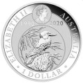 Melbourne Money Expo ANDA Special 30th Anniversary Kookaburra 2020 1oz Silver Coin with Pink Common Health Privy