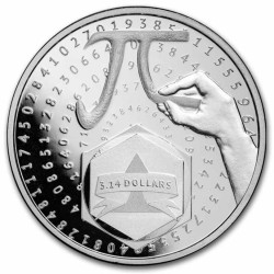 Soloman Island 1 oz silver number PI 2023 $3.14 bu
